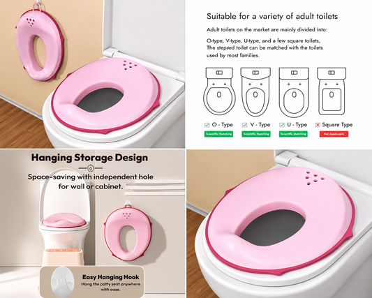 Baby Portable Unisex Baby Potty Training Toilet Seat