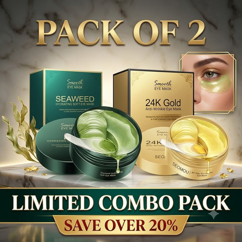 Pack of 2 Hydrogel Under-Eye Mask Combo