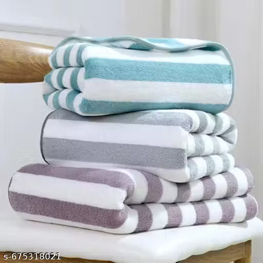 Microfiber Bath Towel  Pack of 3