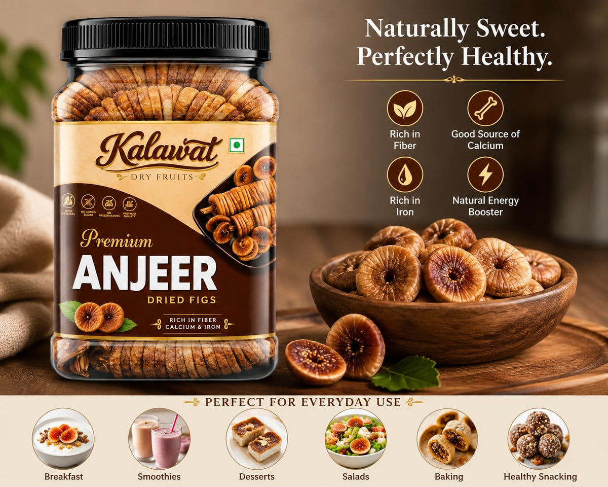 Premium Anjeer (Dried Figs) 1kg