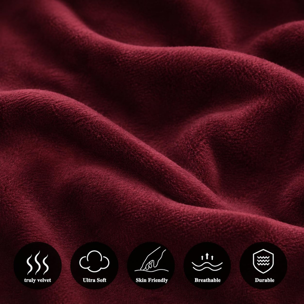 Winter Fitted Bedsheet | All Side Elastic Premium Winter Soft Velvet Furnishing Bed Sheet with 2 Big Pillow...