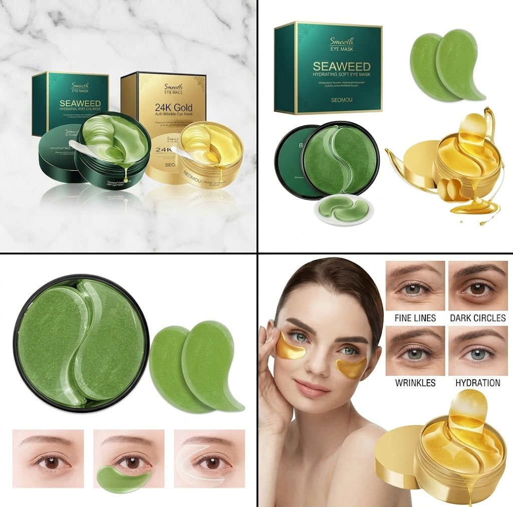 Pack of 2 Hydrogel Under-Eye Mask Combo