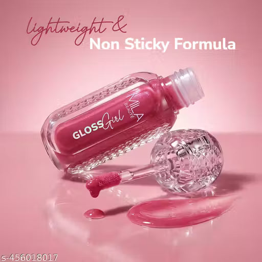 MILA BEAUTÉ Gloss Girl Lip Gloss Peach Pink